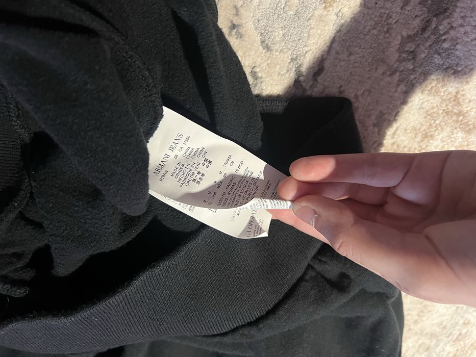 стильний світшот Armani jeans оригінал m-l