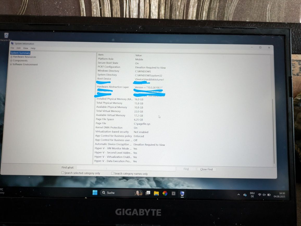 Ноутбук Gigabyte g5 md