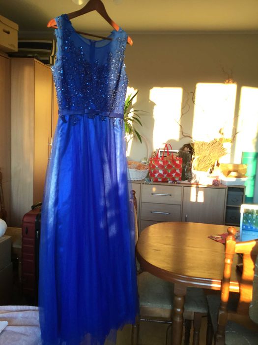 Suknia chabrowa wieczorowa sylwestrowa  Rozmiar M