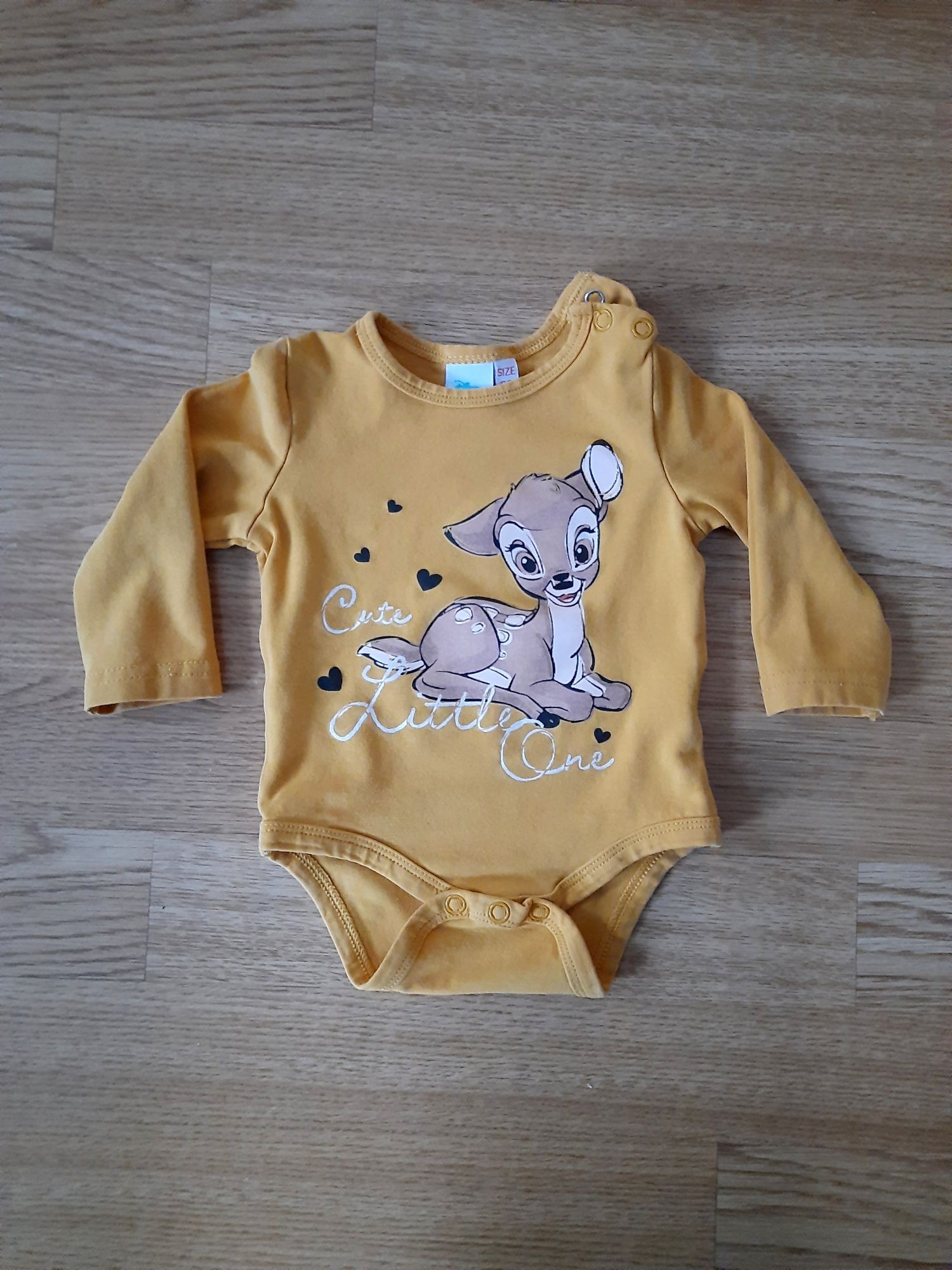 Dres C&A 62 dla dziewczynki + body Bambi