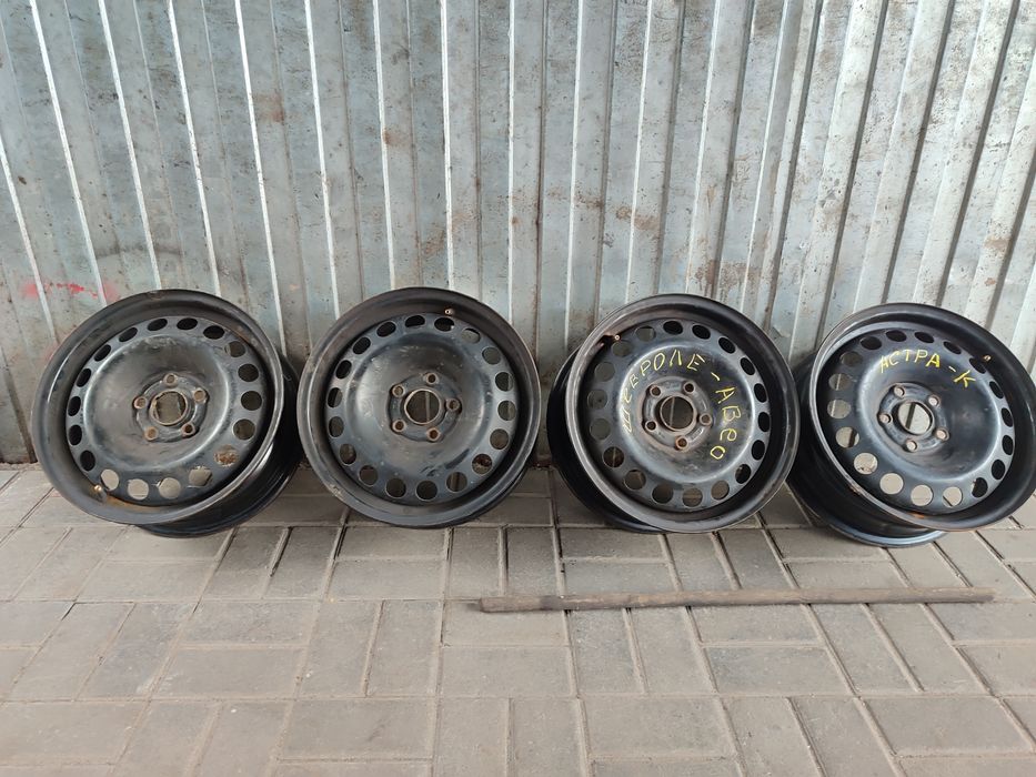 Диски металеві r15 opel astra- k chevrolet aveo 5-105