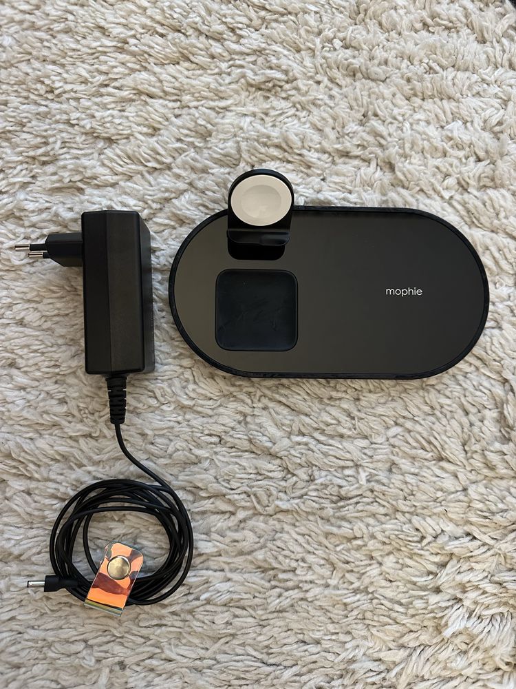 Carregador Mophie 3-in-1 Wireless Charging Pad