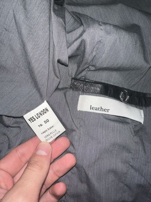 Шкіряна Куртка Чоловіча Yes London Чорна