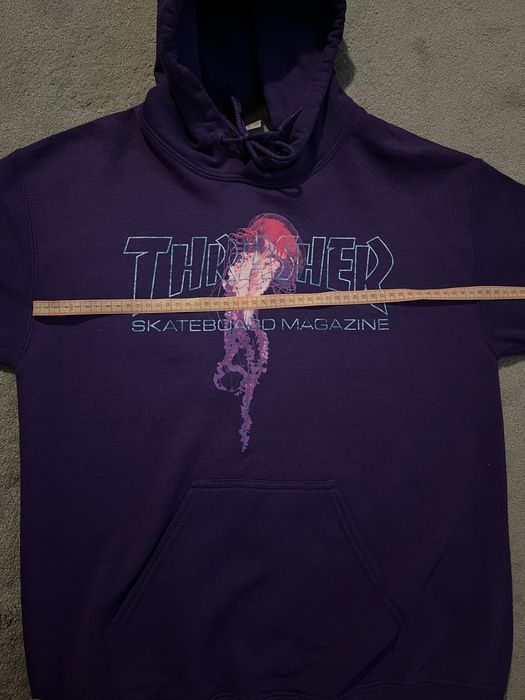 Thrasher Atlantic Drift Hoodie Purple