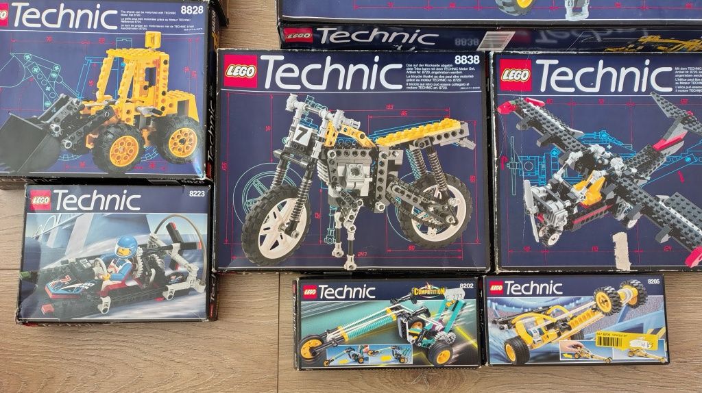 Lego Technic 10 kompletnych zestawów