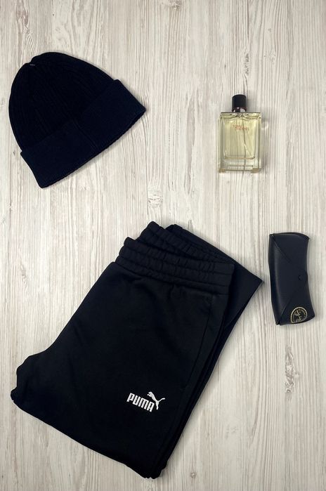 Штани зимні чорні спортивні Puma