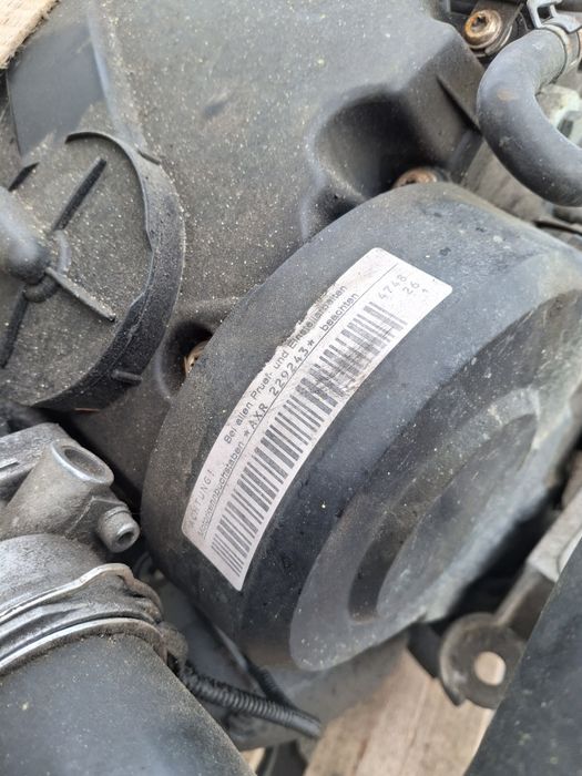 Silnik 1.9tdi 101km axr golf bora a3 octavia leon ibiza