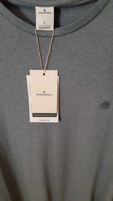 T-shirt Springfield, T.L