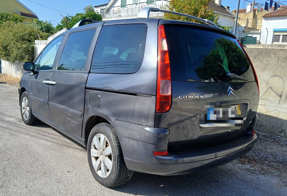 Citroen C8 2.2 hdi de 2006 Avariada