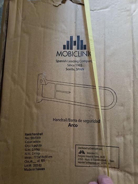 Barra de Segurança Mobiclinic - Pessoas com Deficiência - Novo