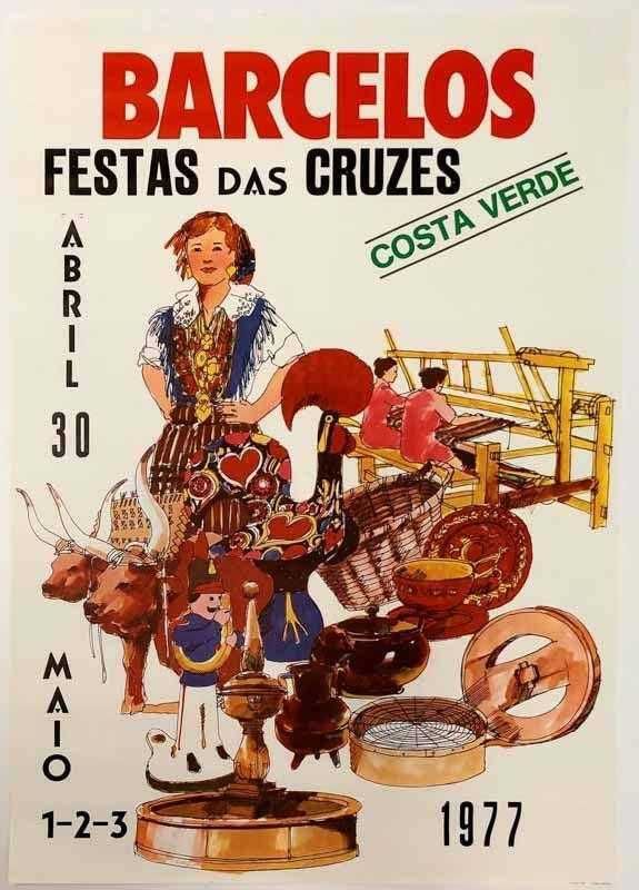 Cartaz Barcelos Festas das Cruzes 1979