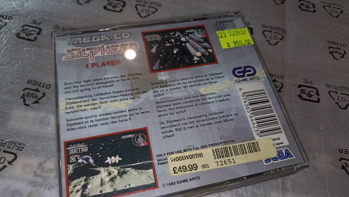 Silpheed Sega Mega-CD sklep kioskzgrami Ursus