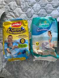 Подгузники-трусики для плавания Huggies, Pampers 3-4,4-5