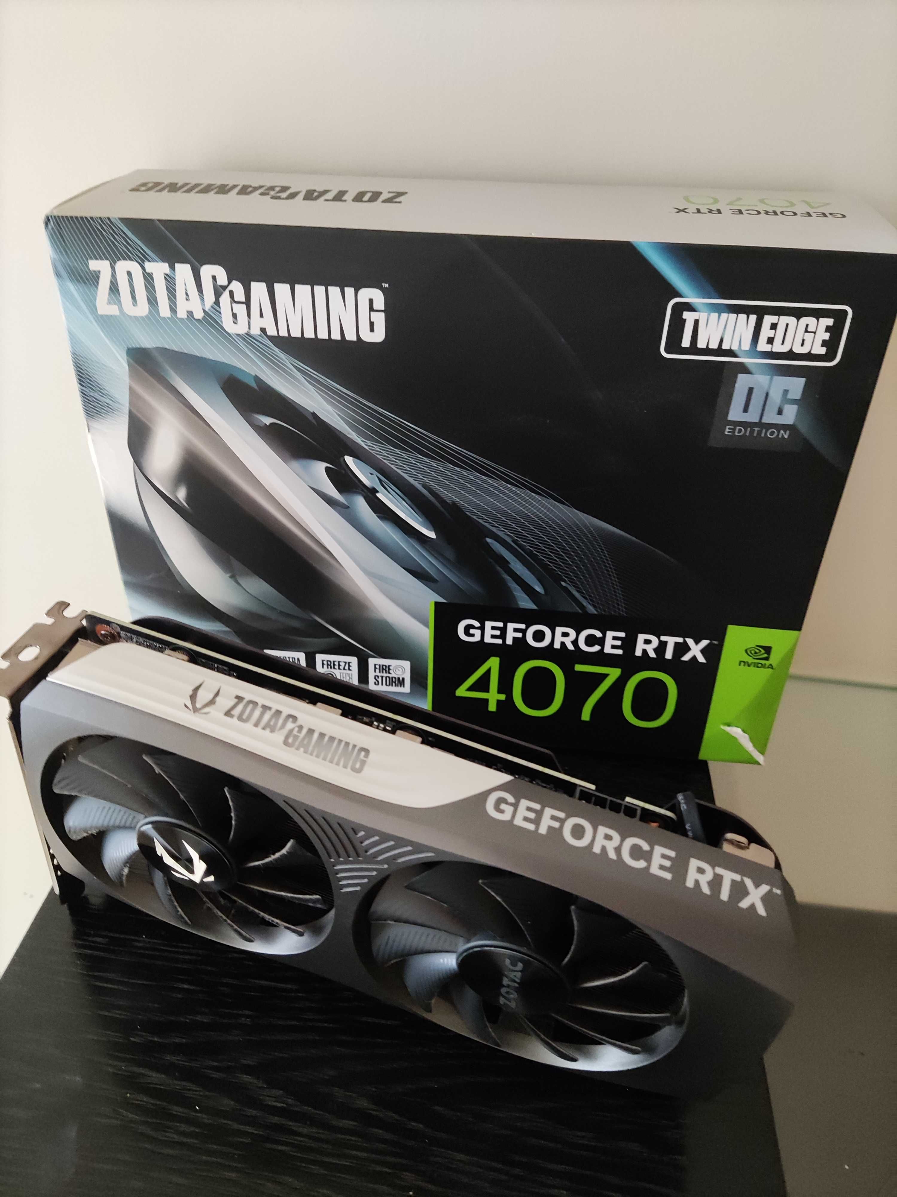 ZOTAC GeForce® RTX 4070 Twin Edge OC 12GB GDDR6X DLSS3