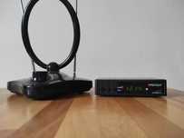 Odbiornik DVB-T/T2/C Opticum NytroBox NS+ Antena pokojowa