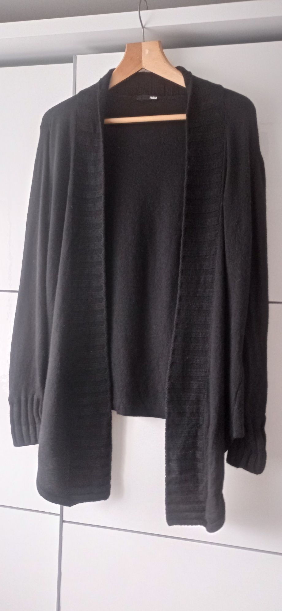 Kardigan wełna/rayon/kaszmir H&M-L