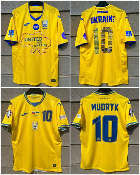 Игровая футболка збірної України ,Михайло Мудрик , Ворскла , Украина