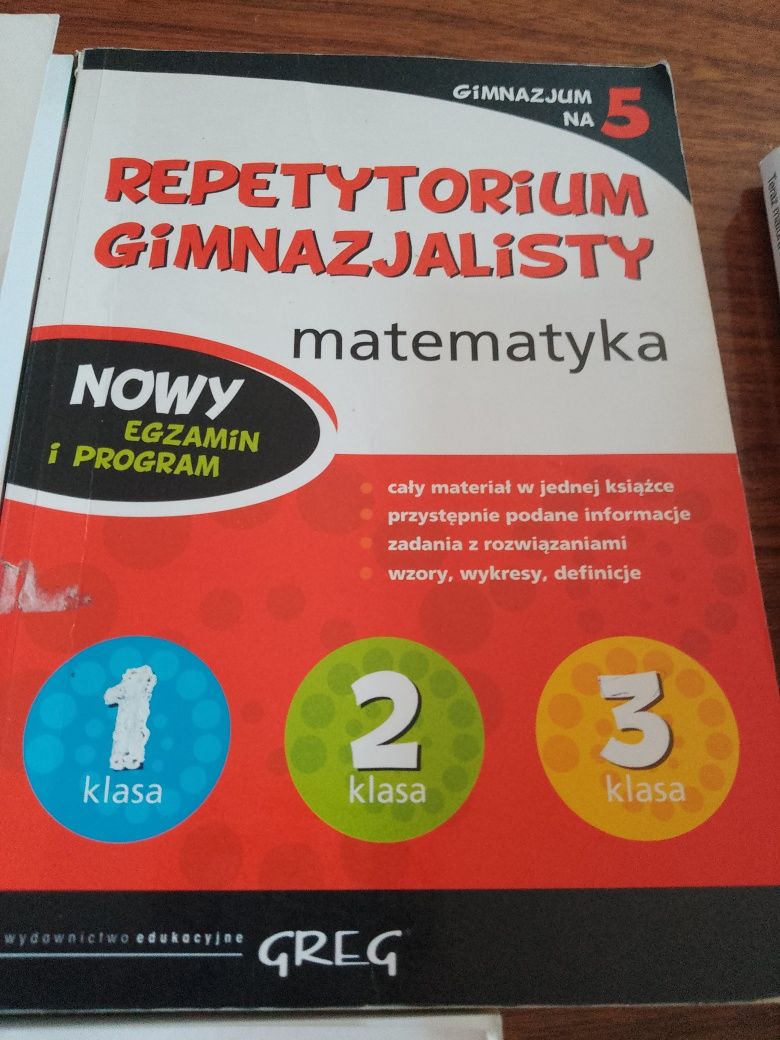 Zestaw książek do przygotowania do matury z matematyki