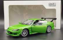 1:18 Solido NISSAN SILVIA S15 Spec-R Aero 1999 Green
