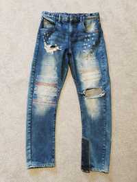 Spodnie jeansowe jeansy Zara Boy 152