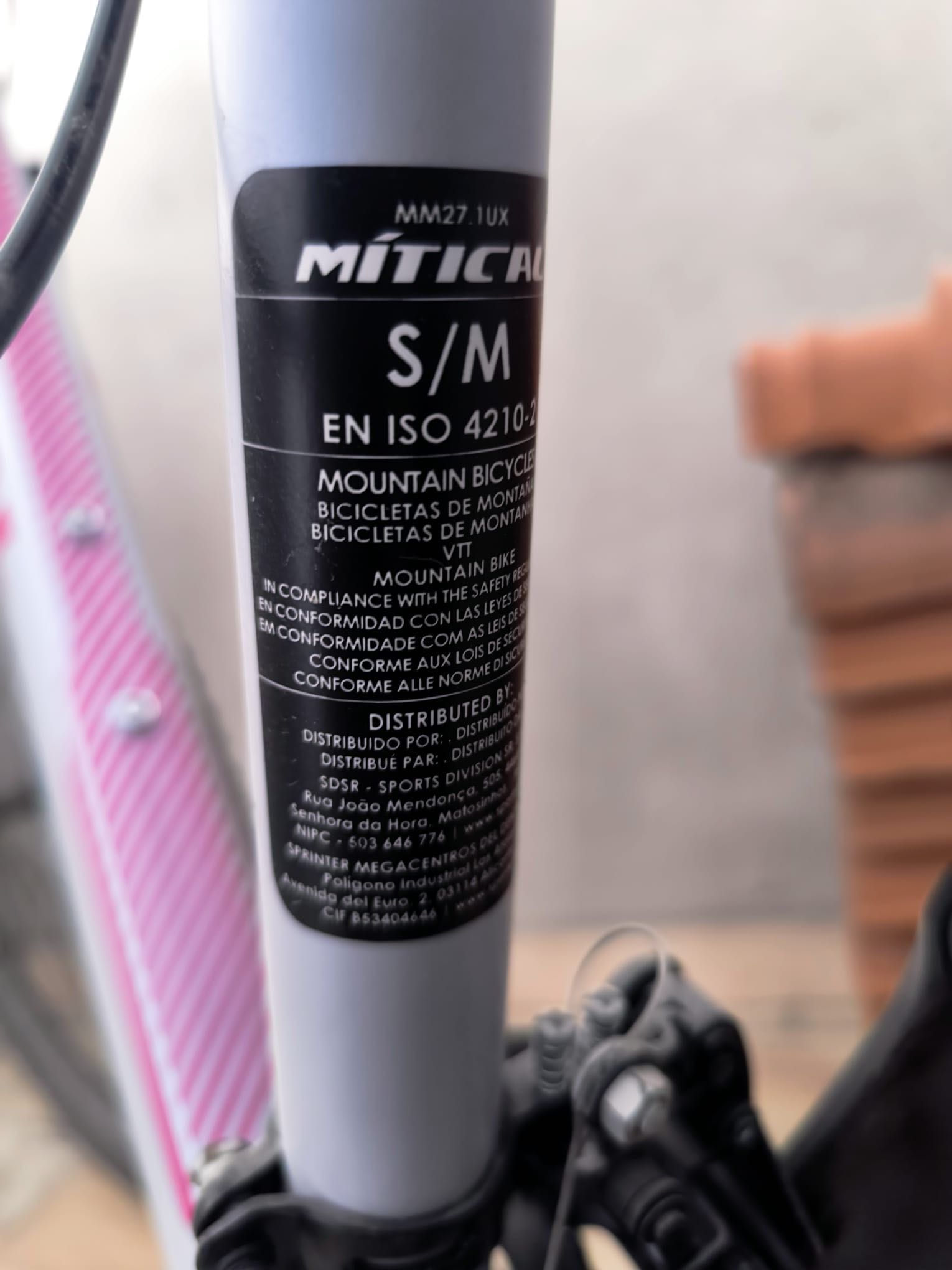 Bicicleta Mítical Trail 10 S/M