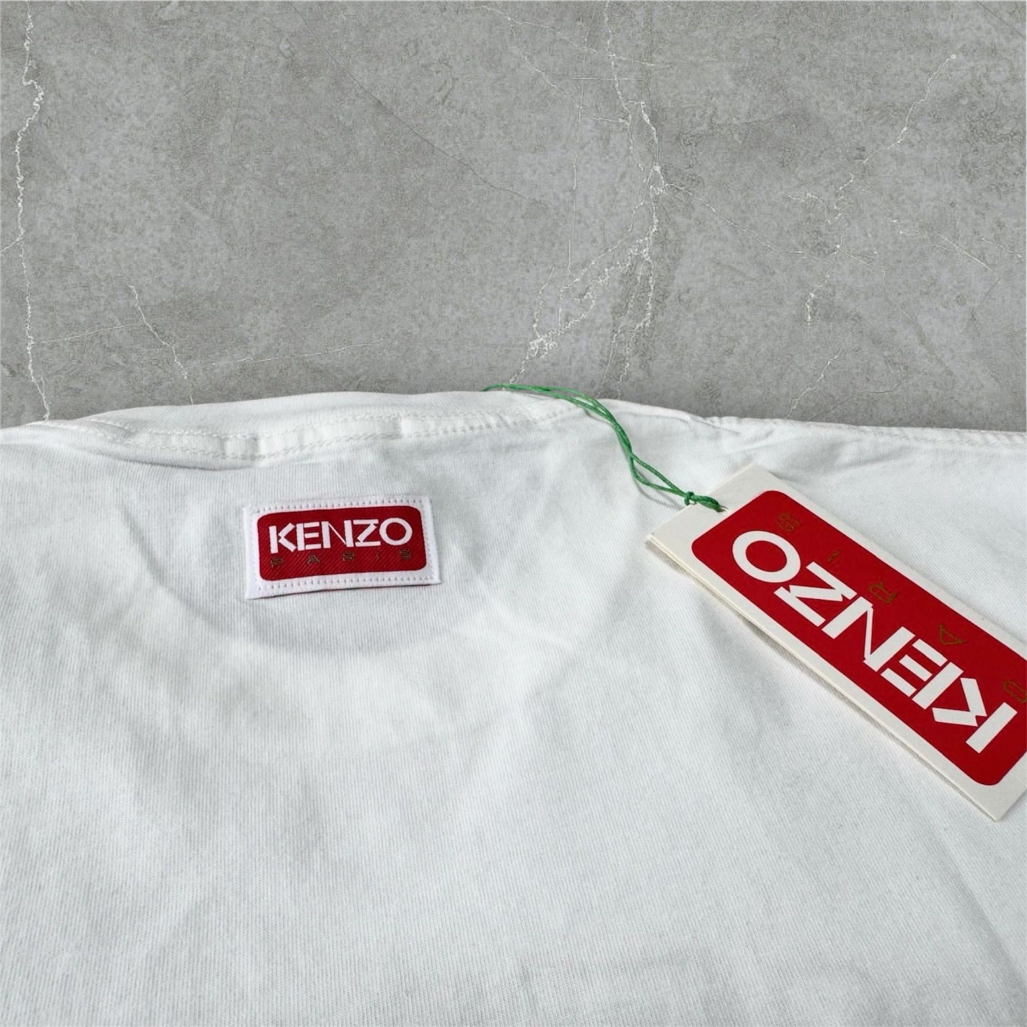 T-shirt koszulka męska biała KENZO L