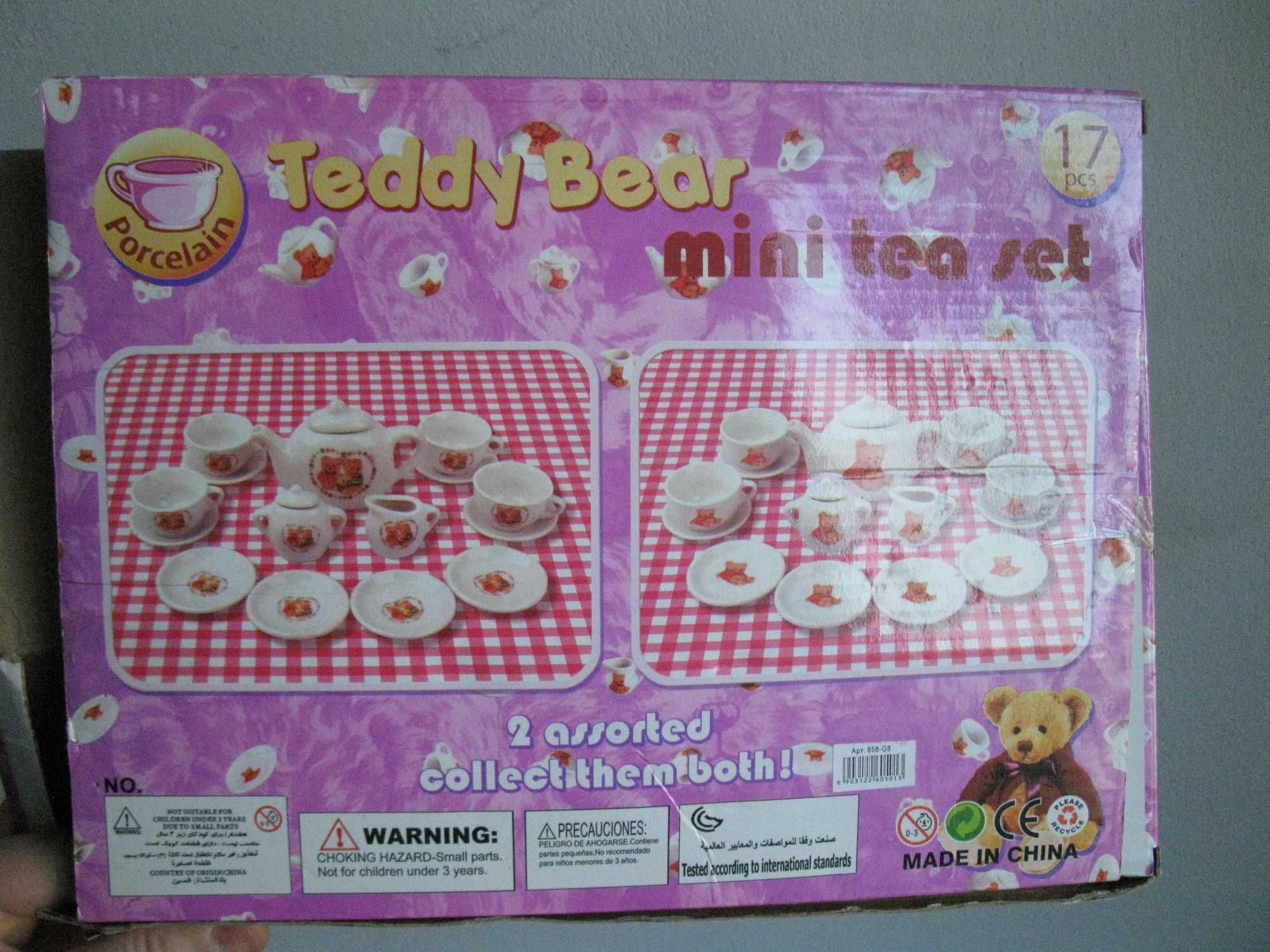 Игрушечный чайный сервиз набор Teddy bears mini tea set  17 pcs