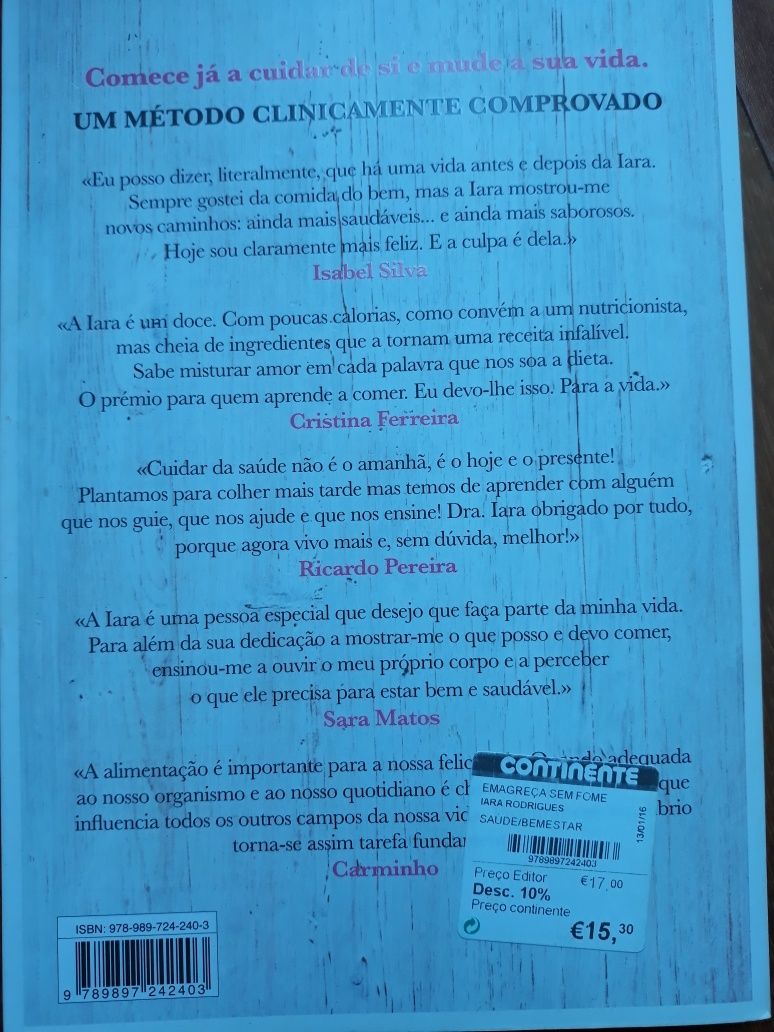 Livro Emagreça Sem Fome nutricionista Iara Rodrigues