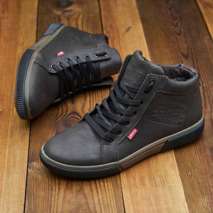 Черевики теплі зимові  Levi’s Ваша сеть ! предлагает кожаную обувь