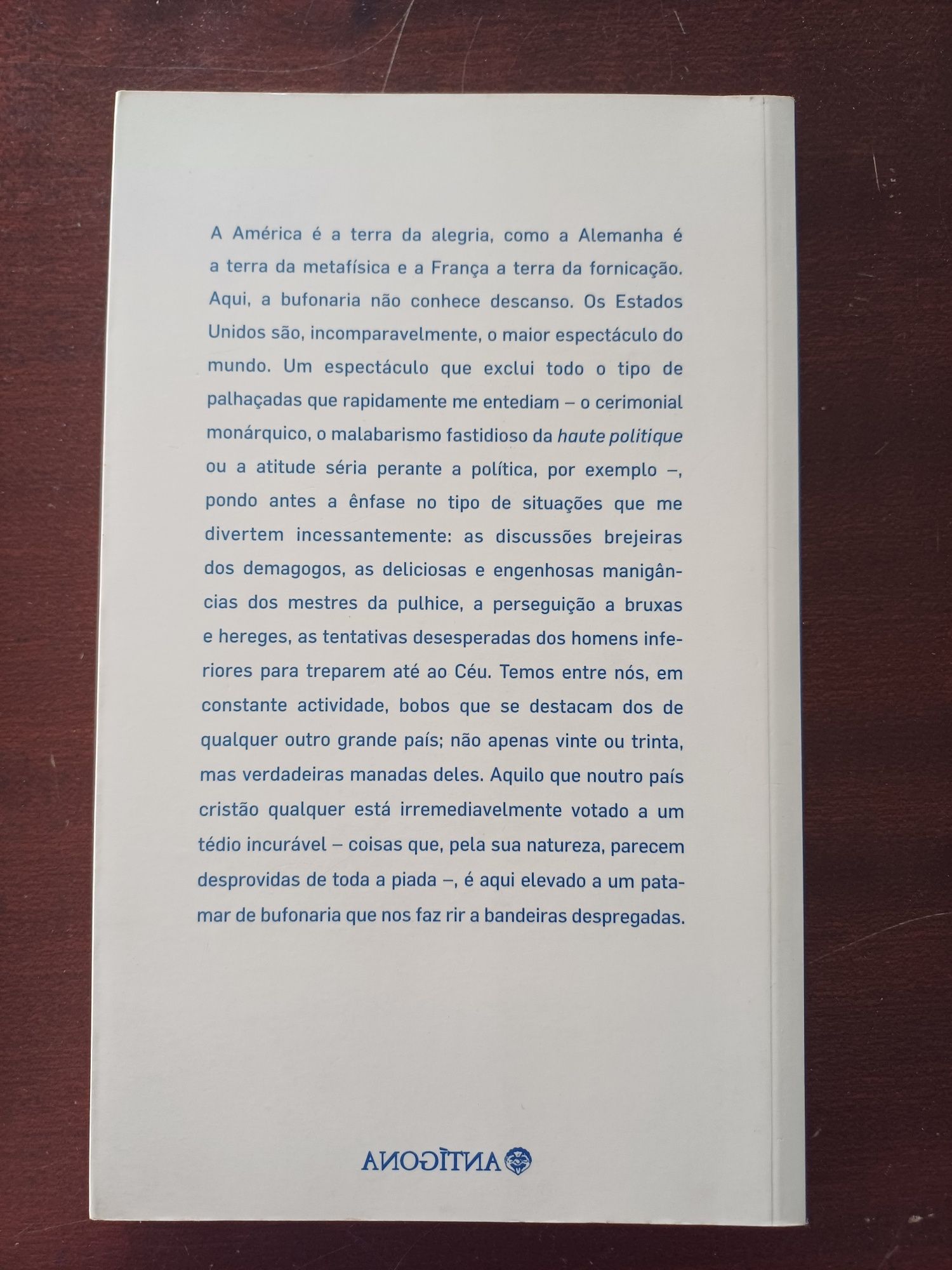 Henry Louis Mencken - Os Americanos