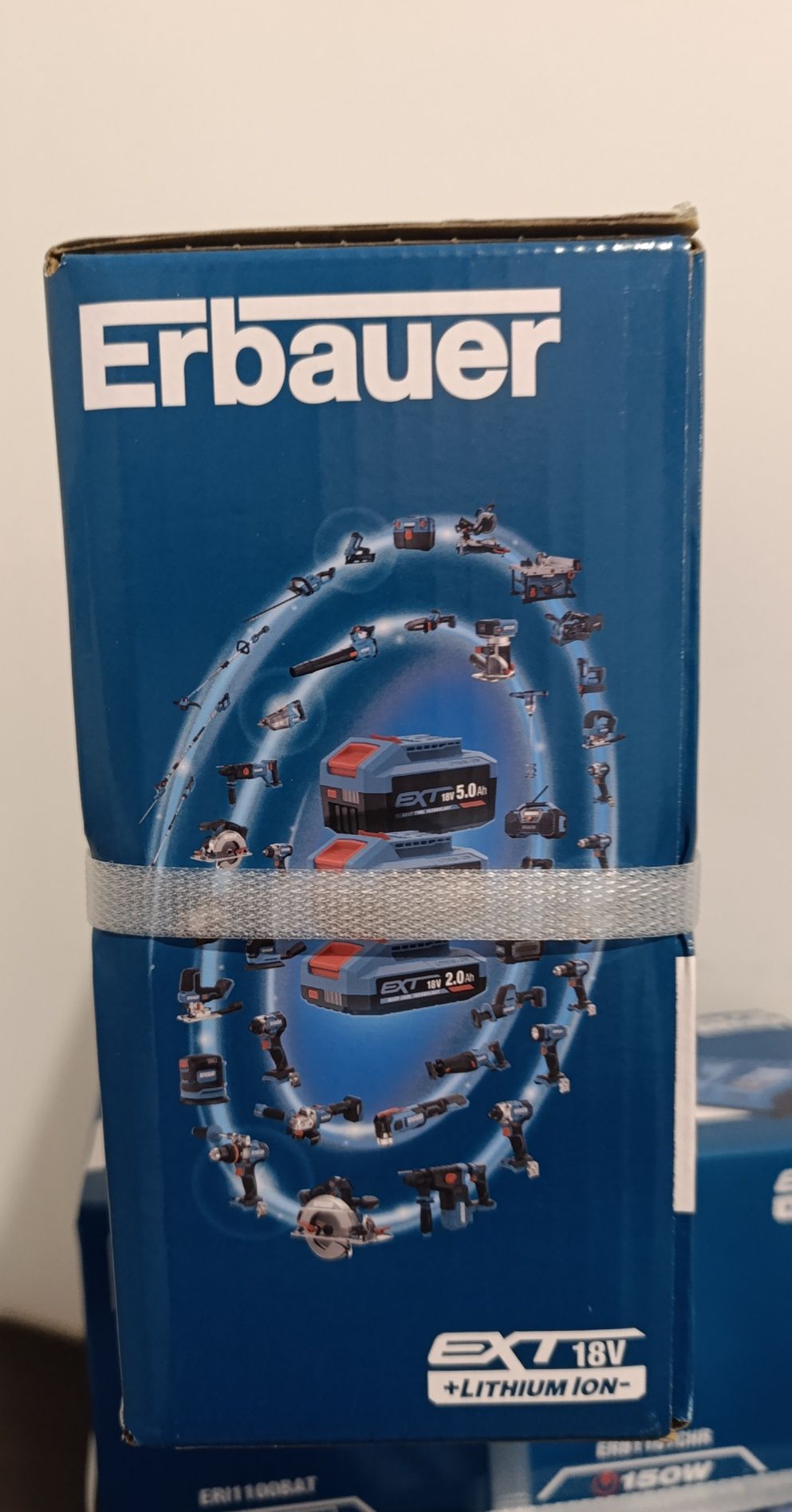 Zastaw BATETIA 5.0Ah + ŁADOWARKA  ERBAUER - nowe z Castoramy