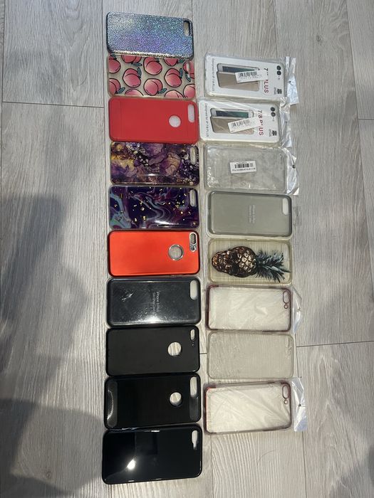 АКЦІЯ! 50грн! чехол чорний на айфон 7 8 plus + iphone кейс опт