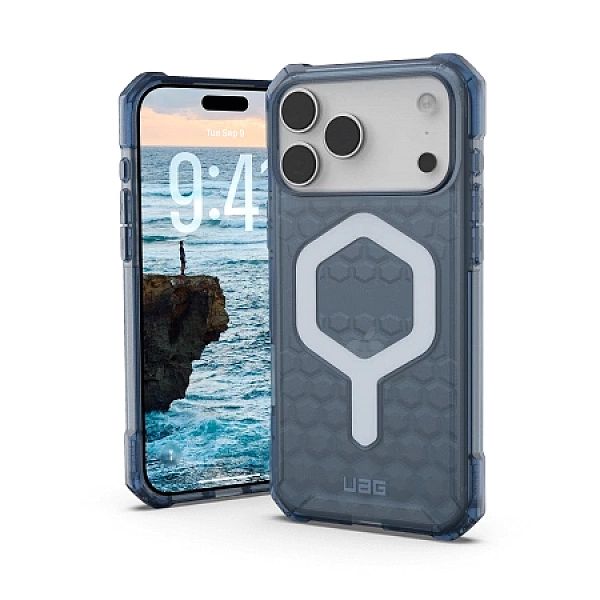 Etui UAG Essential Armor MagSafe na iPhone 17 Pro Max - niebieskie