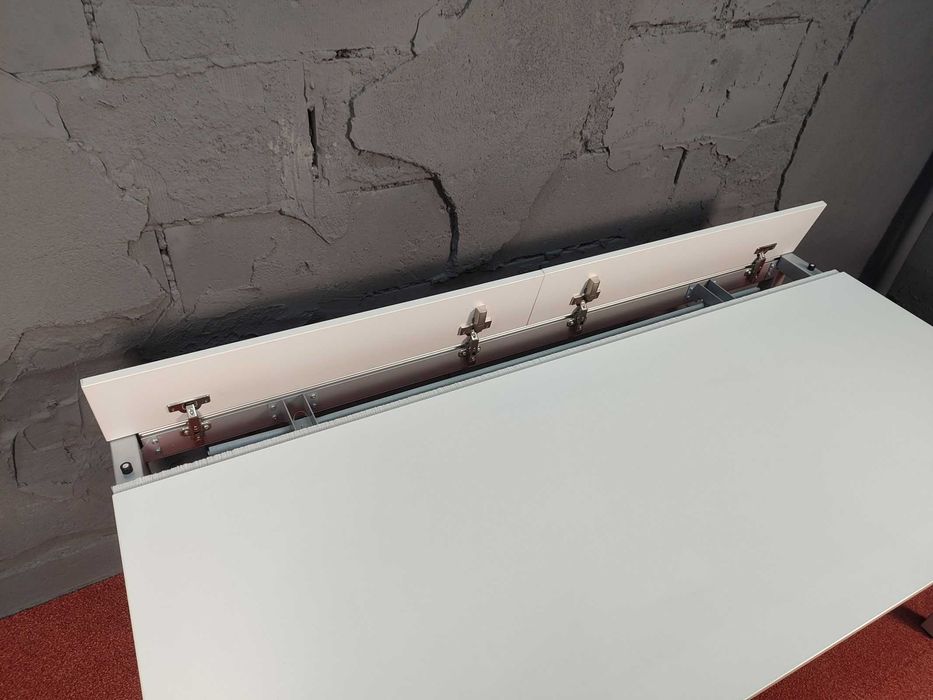 Biurko 160x80cm home office regulacja wysokości organizer na kable VS