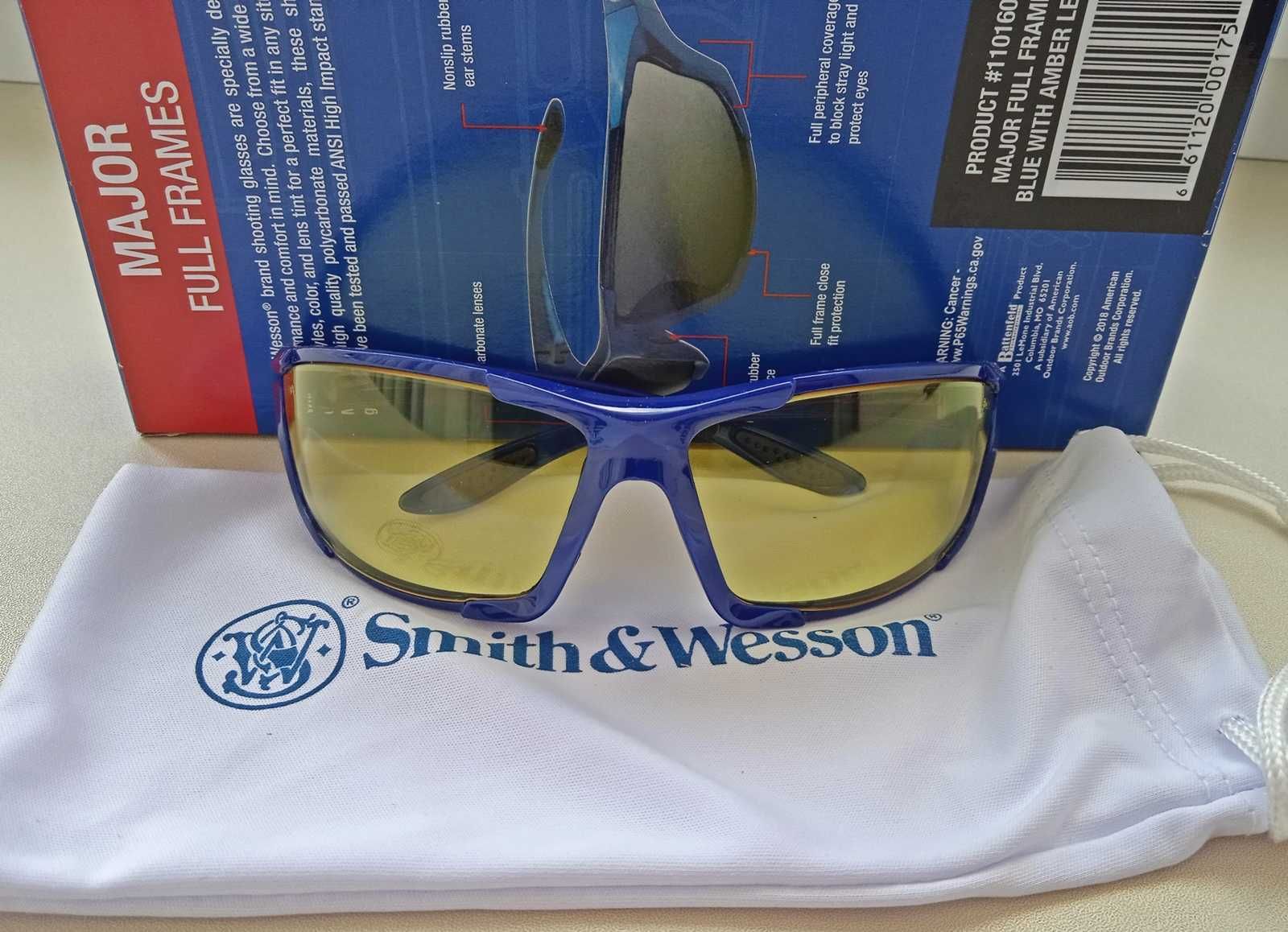 Тактичні окуляри, тактические очки Smith & Wesson. Оригінал. США