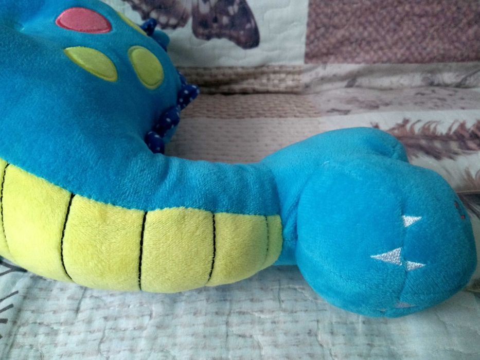 Maskotka pluszowa niebieski Dinozaur