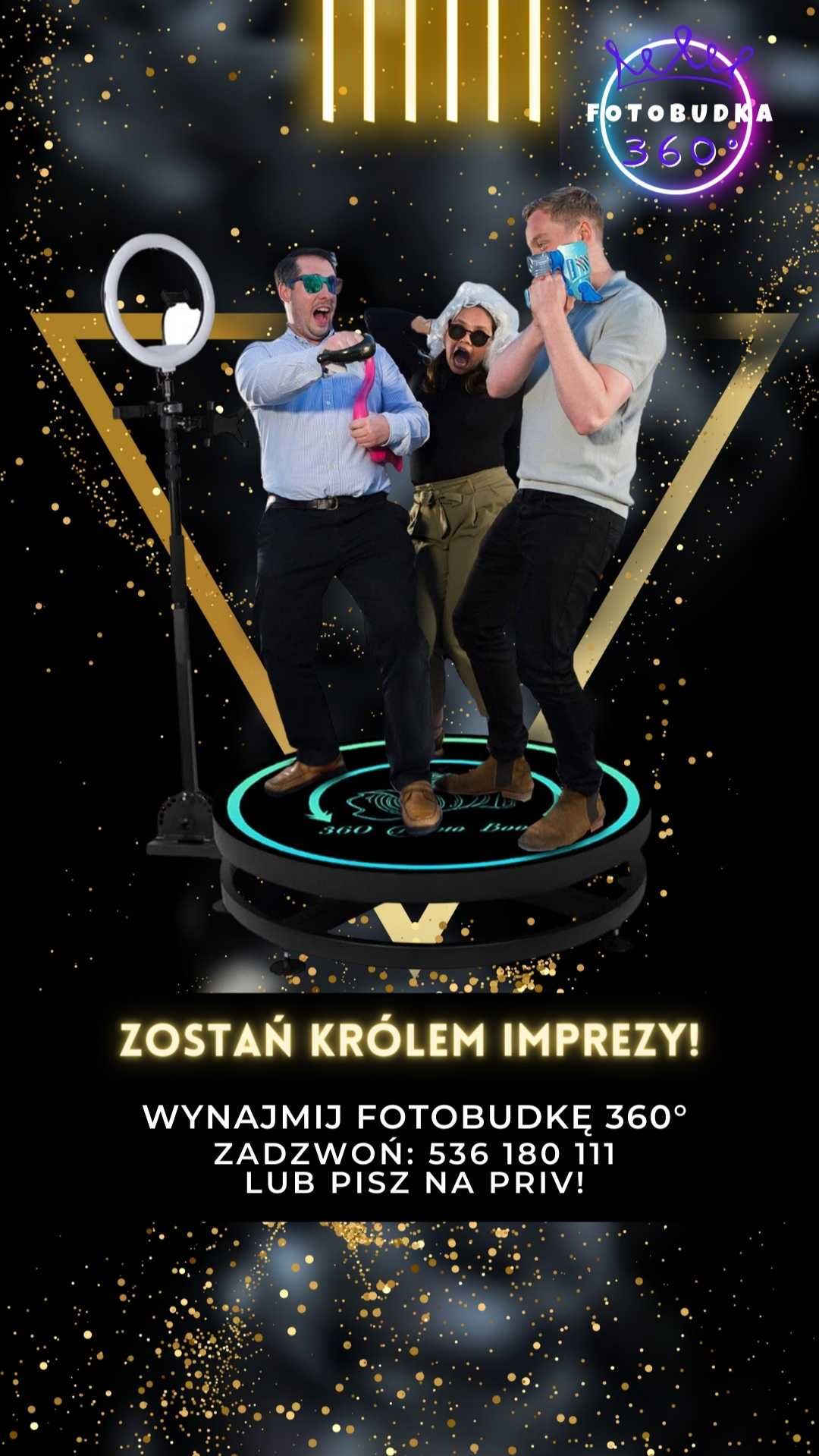 Fotobudka360 - KUTNO Wesela, Urodziny, Eventy ! Atrakcyjne Ceny !