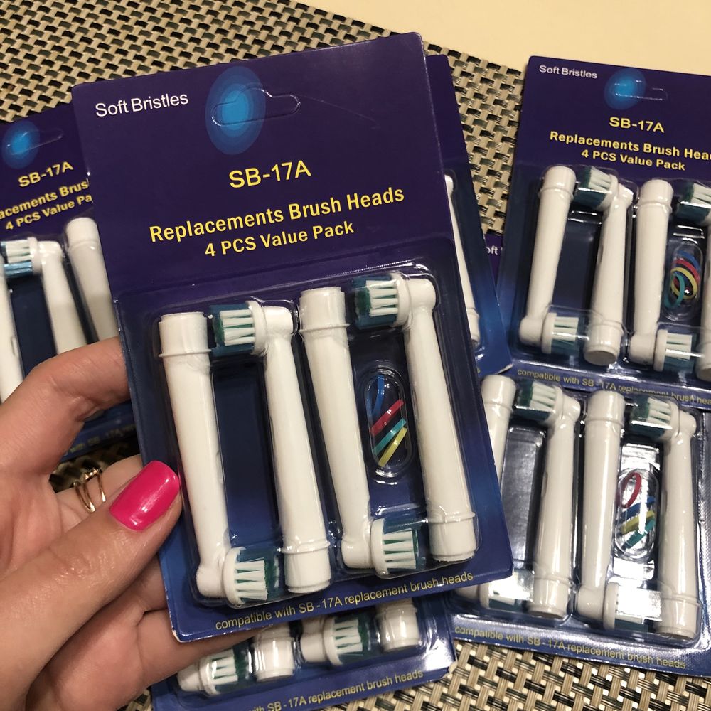 Насадки змінні для електричної щітки Braun Oral-B SB-17A