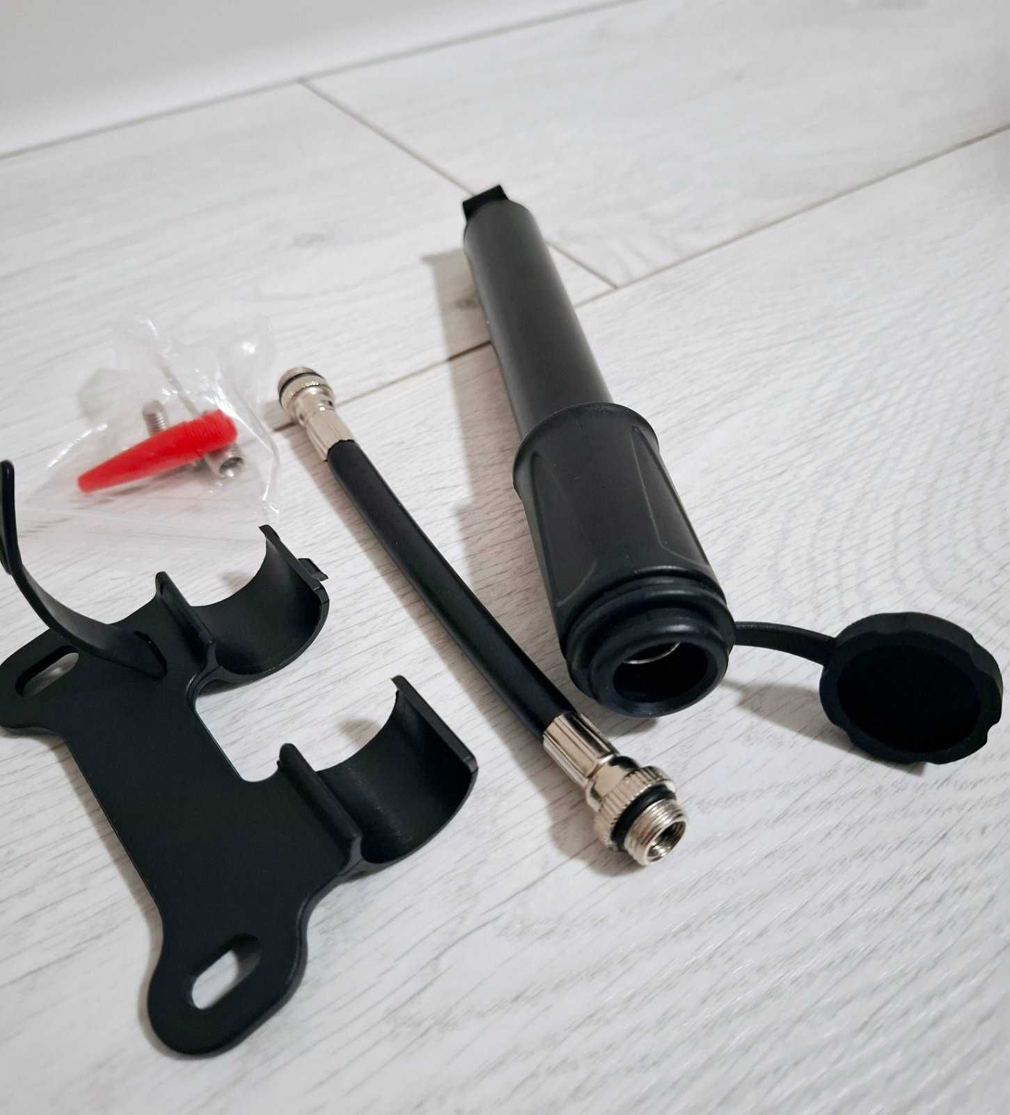 Новий насос велосипедний West Biking Mini 100 PSI алюміній з насадкою