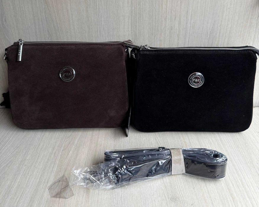 Женские кожаные сумки Polina & Eiterou