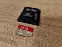 Oryginalna karta MicroSD SanDisk Extreme V30 - 1TB - uszkodzona