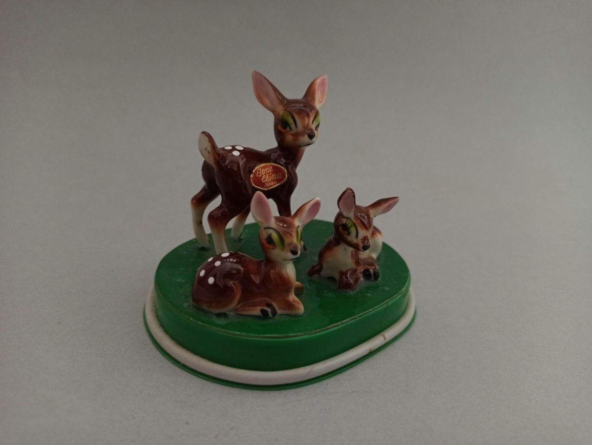 Bone china Japan porcelana kostna Japonia Bambi sarenka jelonek sarna