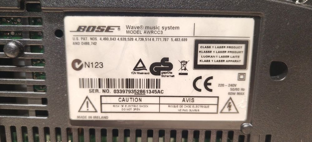 Wieża BOSE Wave music system AWRCC3
