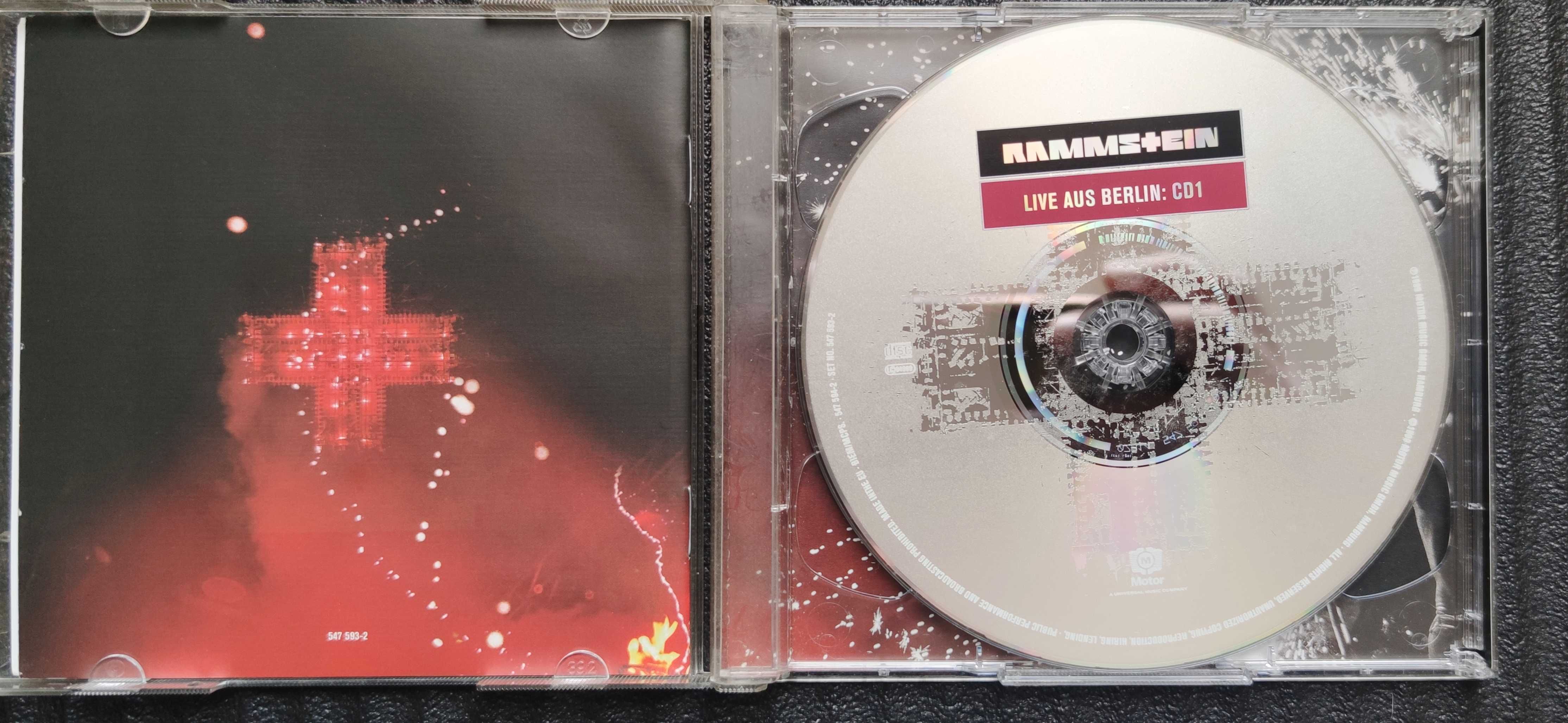 Rammstein - Live aus Berlin duplo cd - como novo