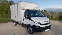 Iveco DAILY 35C15 3.0TDI 150KM KONTENER WINDA DRZWI BOCZNE  Oryginalny, Koła bliźniacze.
