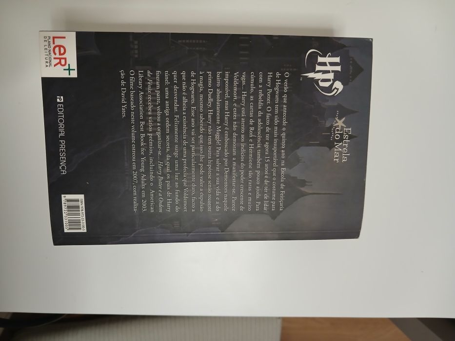 Livro Harry Potter e a Ordem da Fénix