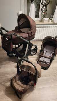 Wózek Baby Desing Lupo Confort [ ZESTAW 3w1 ] + Dostawa gratis