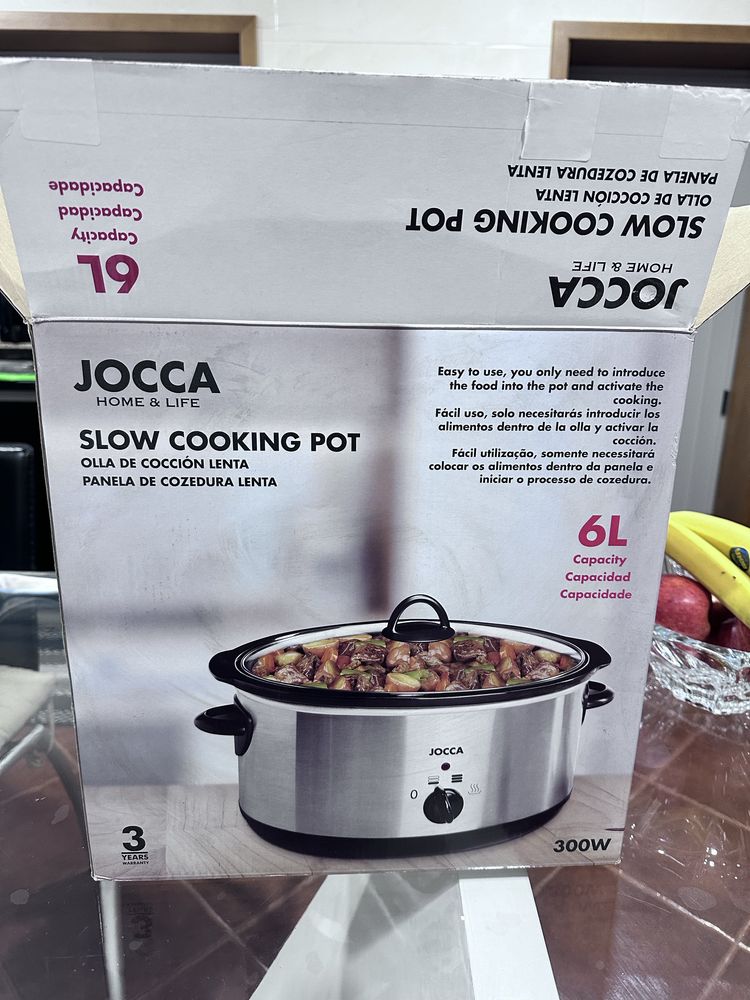 Panela Cozedura Lenta 6LT Jocca