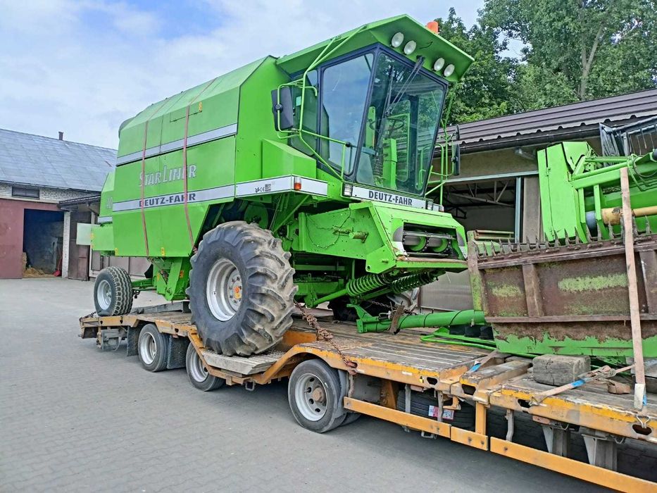 Transport kombajnów maszyn rolniczych , leśnych i budowlanych