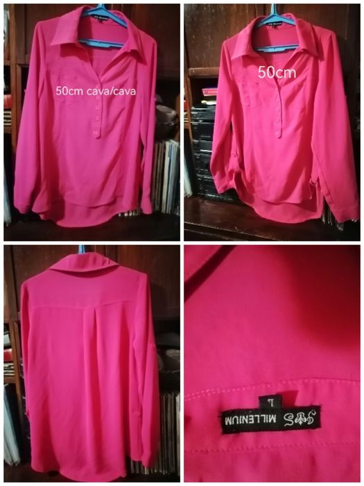 Blusas tamanhos S e M.